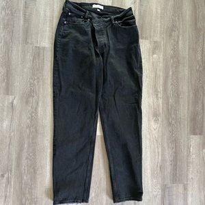 Abercrombie curve love dad jeans